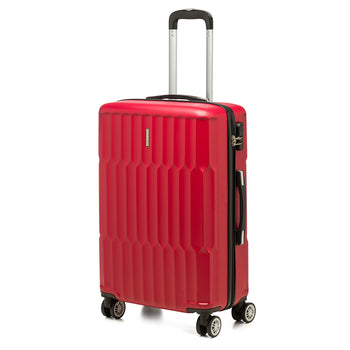 Trolley medio rigido rosso in ABS Romeo Gigli, Valigie, SKU o912000154, Immagine 0